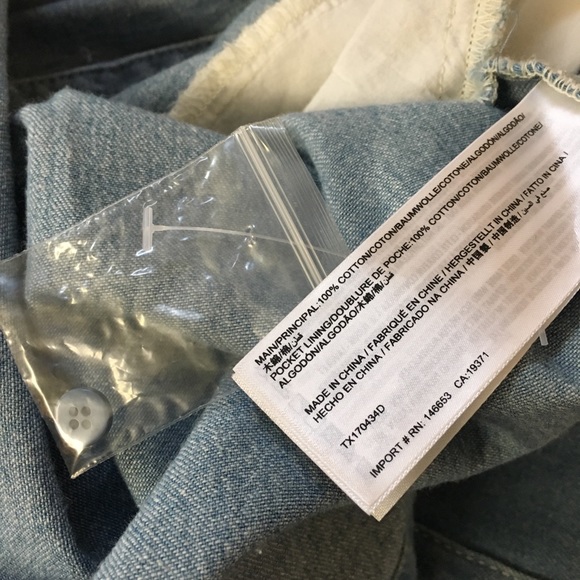 NWT The Fifth Label Shirt Dress Cotton Blue S - Picture 12 of 14